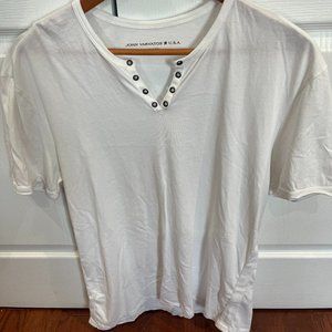 John Varvatos Men's L Henley